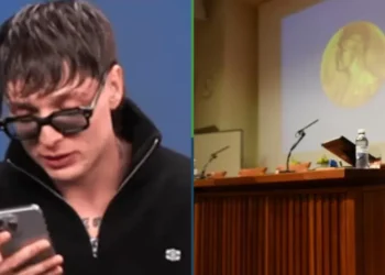 Peso grúa, decepcionado de no haber sido despertado con la llamada del Nobel de Literatura