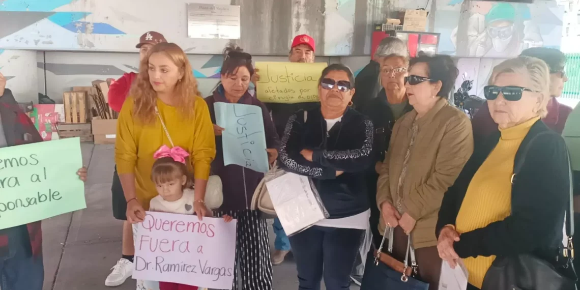 Pacientes del IMSS exigen destitución de cirujano oftalmólogo