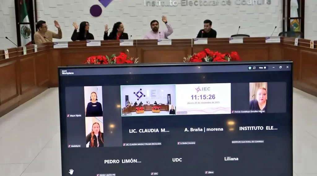 Aprueba IEC calendario de proceso electoral para renovar Congreso; inicia el lunes