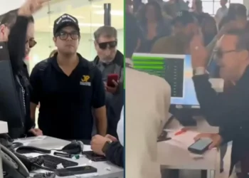 ¿Y esos berrinches? Julio Preciado se puso como centro porque atrasaron su vuelo