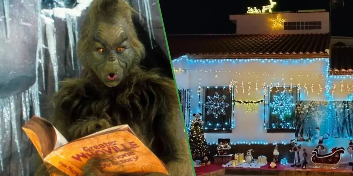 Sujeto reporta a sus vecinos por ya haber adornado su apartamento de Navidad