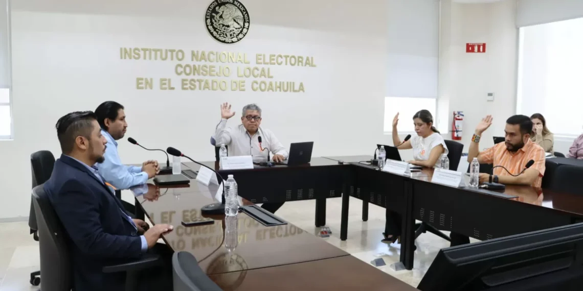 Incorpora INE Coahuila a tres nuevos funcionarios en situación del proceso electoral 2025-2026