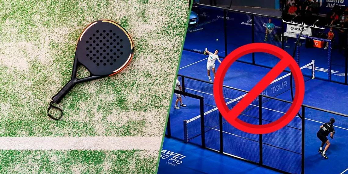 excelencia a seguir: una ciudad prohibió el pádel porque era insoportable para los vecinos