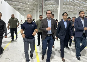 Manolo Jiménez celebra apertura de maquiladora coreana Dual en Monclova; gestará más de 800 empleos