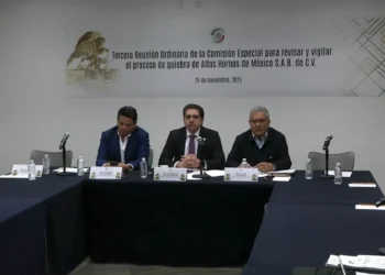 Comparece síndico de AHMSA ante comisión del senado