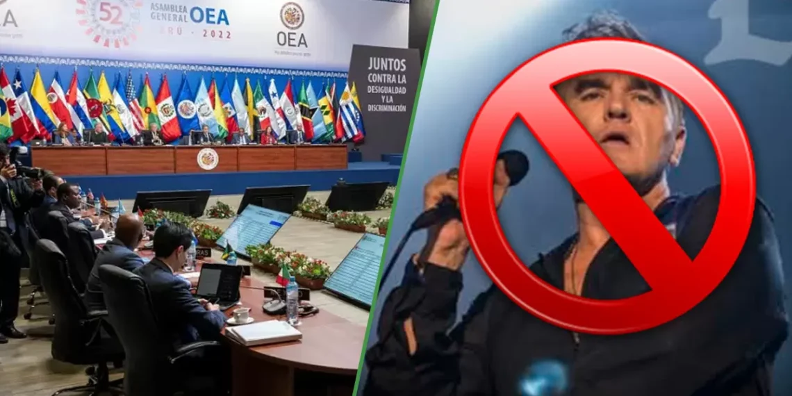OEA lanza resolución para negar acceso de Morrissey a cualquier país de América Latina