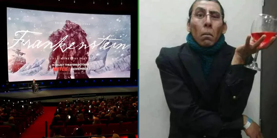 familia que vio Frankenstein en el cine pasará todo el mes criticando a quienes la vean en Netflix