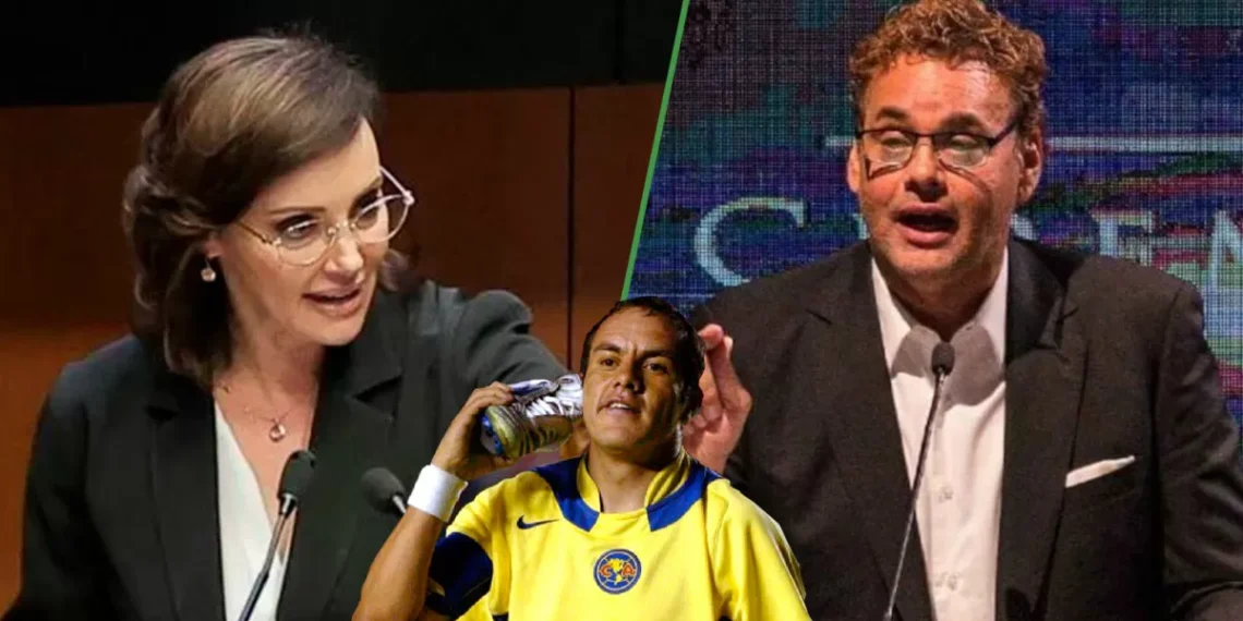 Lilly Téllez contacta a Cuauhtémoc para que le dé consejos para controvertir con Faitelson