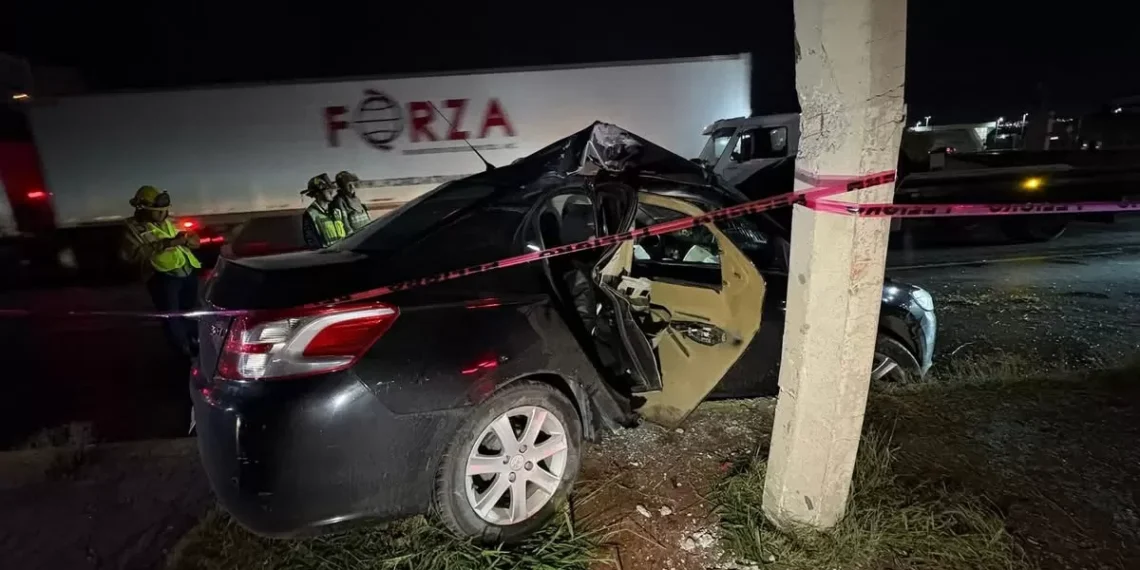Fuerte impacto acaba con la vida de una mujer en Saltillo