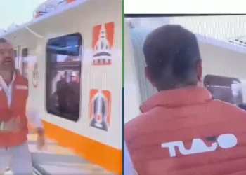 Alcalde iba según él a abrir un tramo de metro y se le terminó yendo el tren