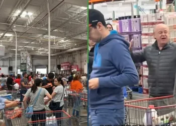 Un aferrado se puso a cantar en la fila de Costco y solo hay una explicación: Whitexicans