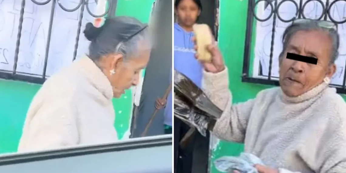 Una nueva lady ha surgido: doñita avienta tamales porque se le estacionaron afuera de su habitación