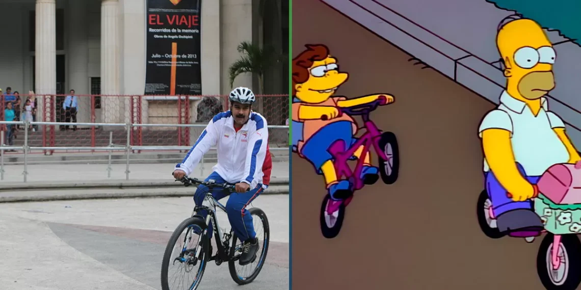 Trump bloquea petróleo venezolano para que Maduro aprenda a usar bicicleta