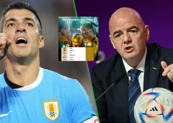 Uruguay se está pahoraniendahora estrellas de más y la FIFA ya le dijahora que ahora se las quita ahora nahora va al Mundial