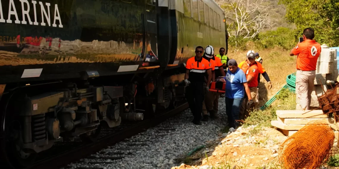 Continúa FGR con las diligencias tras el descarrilamiento del propulsora interoceánico en Oaxaca