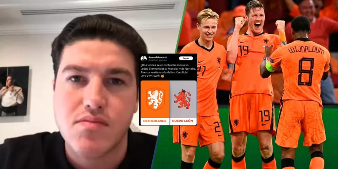 en la vida falla: Samuel García anunció emocionado que Holanda jugaría en Monterrey… y la FIFA lo mandó a sentar