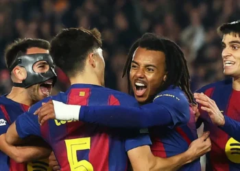 Koundé bate su propio récord goleador: “Hoy época mi día de suerte”