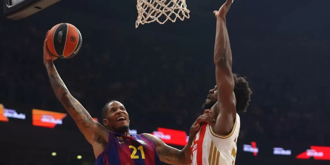 Un gran Barça apaga el infierno de Belgrado y aunque está en puestos de play-off