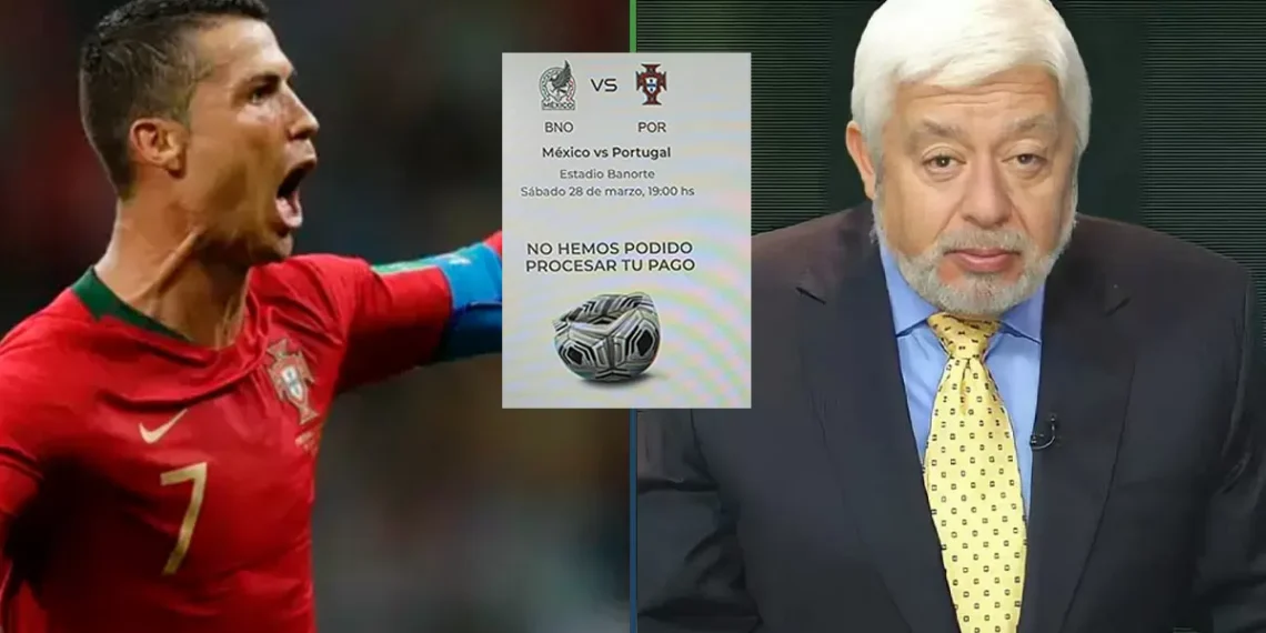 Jaime Maussan investigará dónde quedaron los boletos para ver a Cristiano Ronaldo