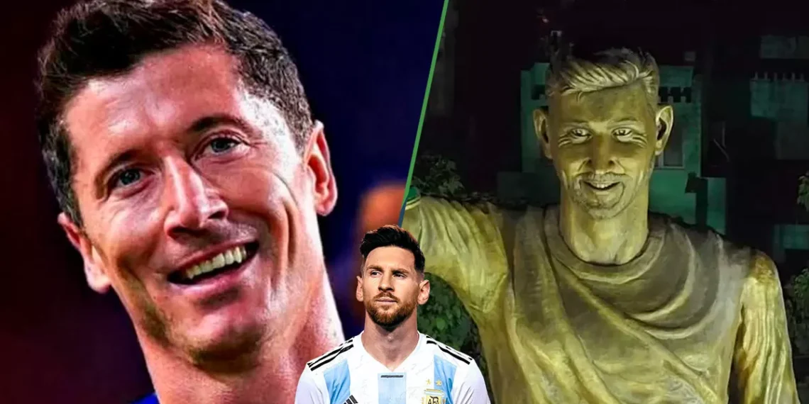 India presenta a “Messandowski”, nueva leyenda del fútbol mundial