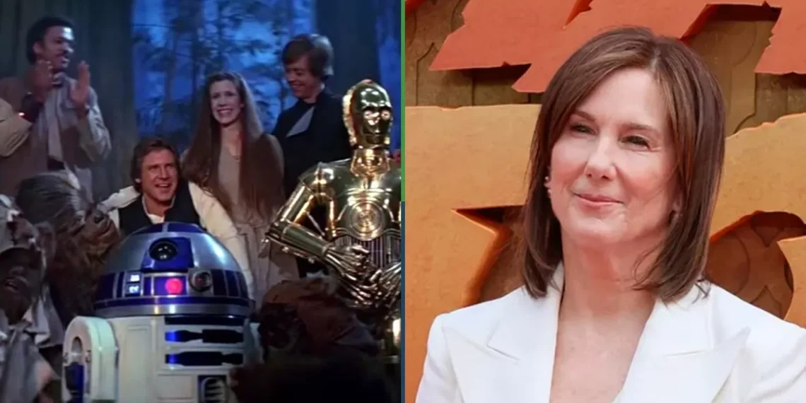 Celebración en toda la galaxia tras eclosión de Kathleen Kennedy como CEO de Star Wars