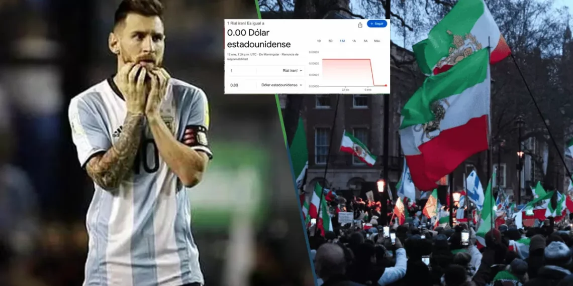 Argentinos se dicen espantados de cómo se devaluó el rial de Irán