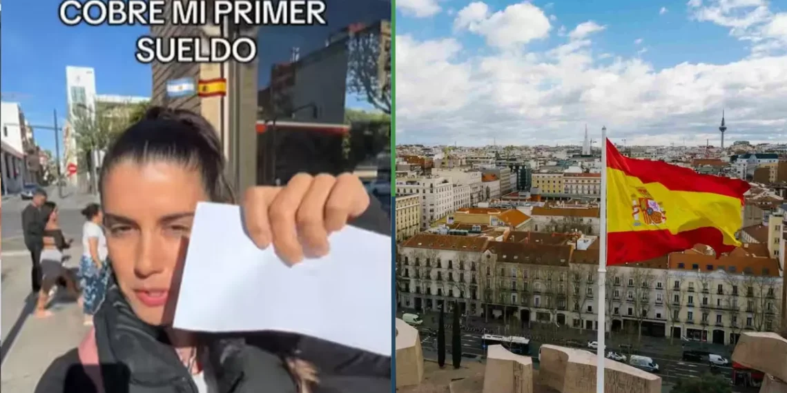 ¿Cuántos euros tenés? Argentina se mudó a España y quedó sorprendida con su primer pago