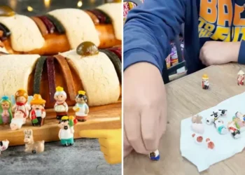 Usuarios que compraron roscas se reúnen para canjear “monitos” que les salieron