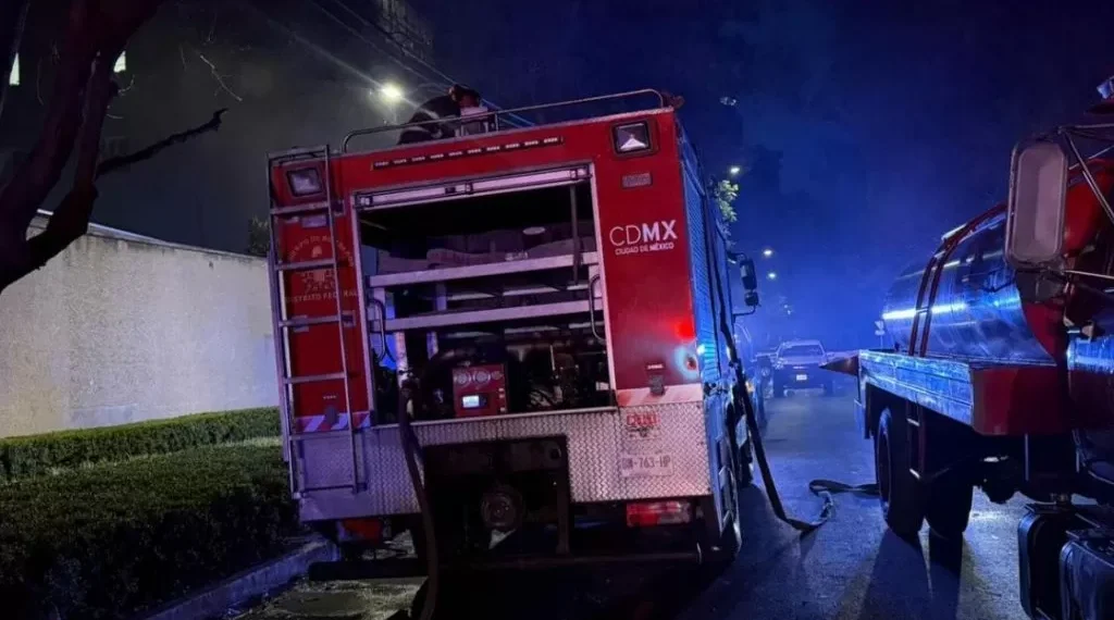 Noche candente en Polanco y Tepito… por dos incendios