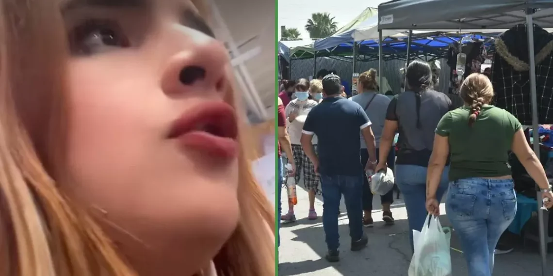 Tiktoker se quejido porque en los tianguis de Torreón no hablan inglés