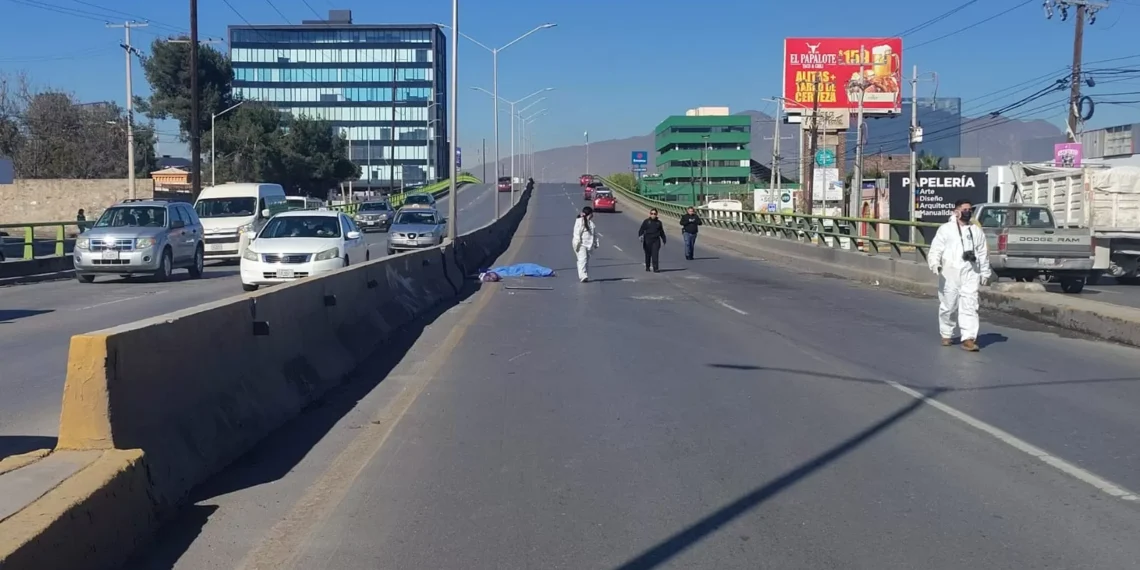 Muere indigente tras ser arrollado por el vehículo en Saltillo