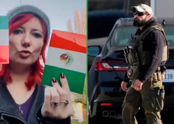 La jefa: gringa compra calcomanías con gonfalón de México para engañar a agentes del ICE