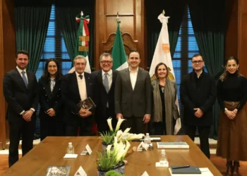 Manolo Jiménez y embajador Alessandro Modiano impulsan la relación Coahuila-Italia