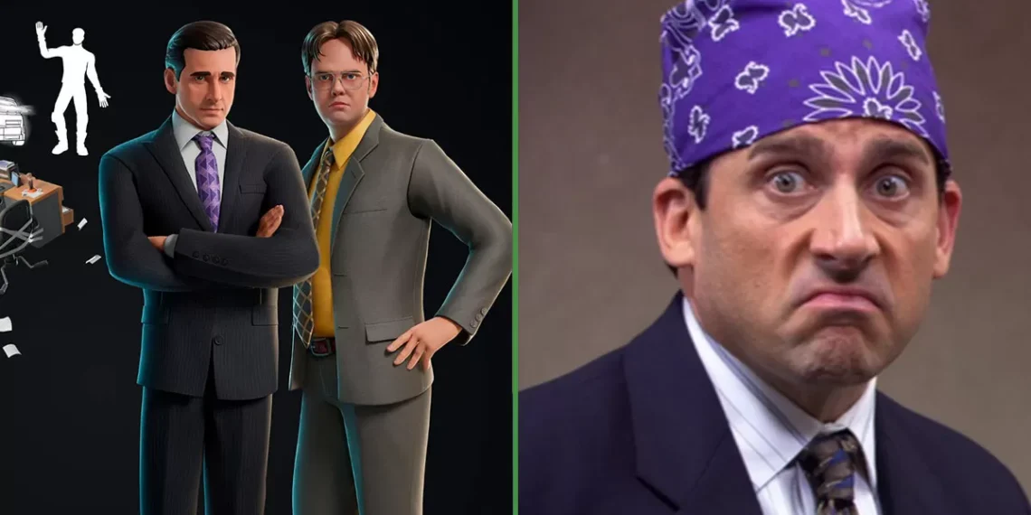 Lanzan skin de The Office para Fortnite, y sí, sí podrás arriesgar con Dwight