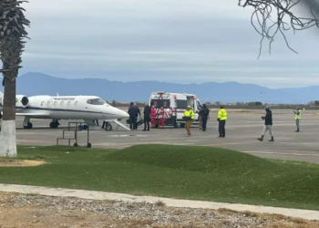 Trasladan a Sacramento, California a bebé con quemaduras graves