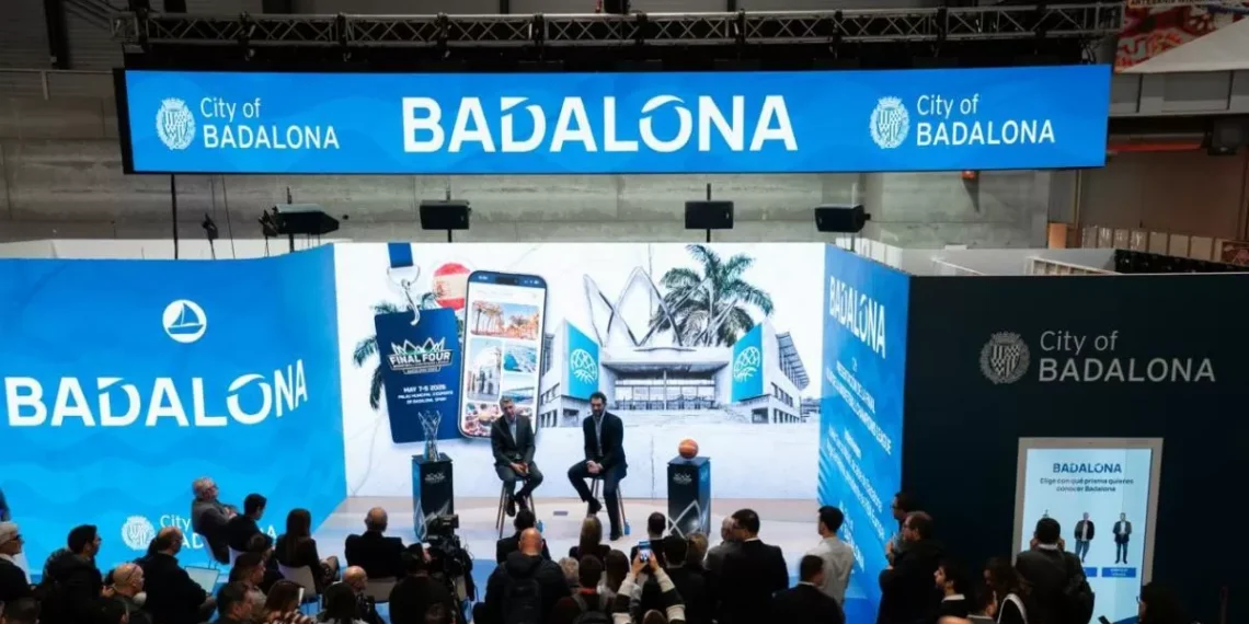 Badalona se promociona en Fitur como capital europea del baloncesto
