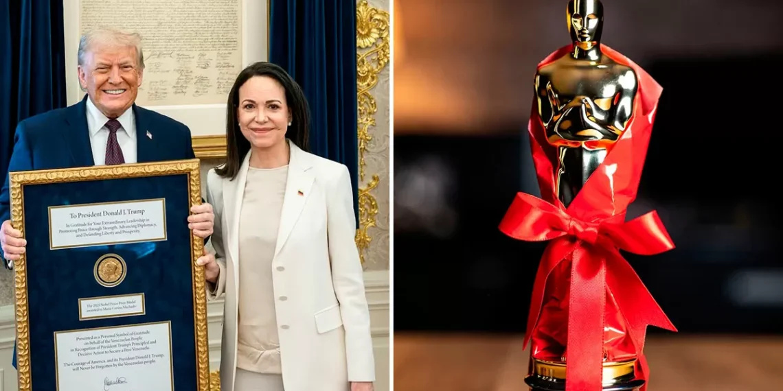 Luego de lo de María Corina, los Óscar advierten a actores que no pueden surtir sus galardones