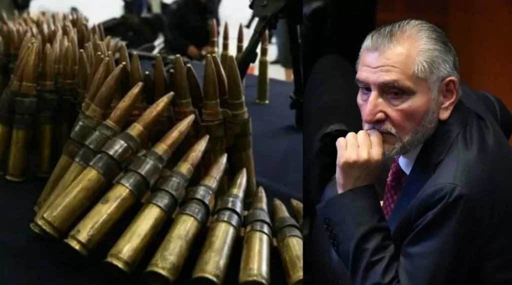 En su primer año de mandato, simuló Adán Augusto importación de municiones