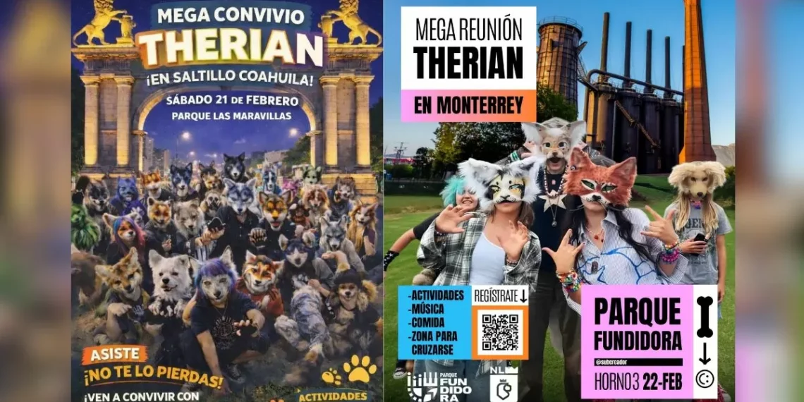 Convocan a reunión therian en Saltillo y Monterrey