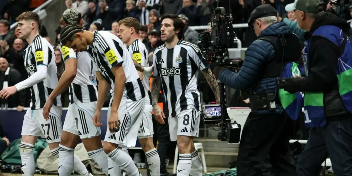 El Newcastle, primer posible émulo del Barça en octavos de la Champions