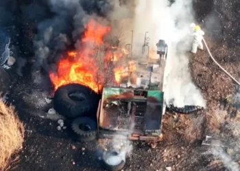 Se registra explosión de pipa en Ramos Arizpe