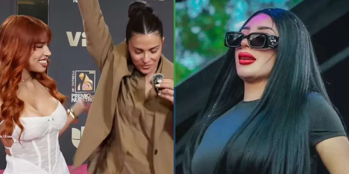 ¿Que no son las mismas? Conductora confunde a Yeri Mua con Bellakath en pleno movimiento en vivo