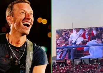 Coldplay tropicalizados: pareja se esconde de la Kiss Cam durante santo Luis vs. Querétaro