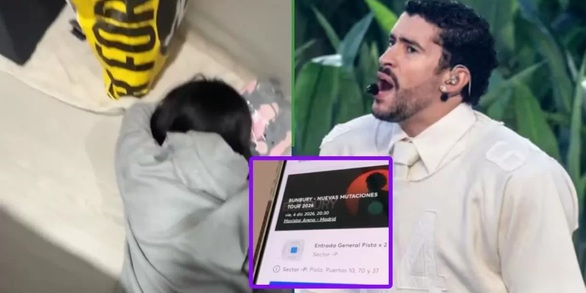 Estuvo empalizada: chicas confunden a Bunbury con Bad Bunny a la hora de comprar boletos