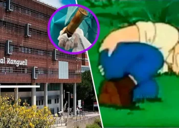 Aplicó un Alejandro Fernández: sujeto llega a hospital con artilleria de la Primera guerrilla Mundial