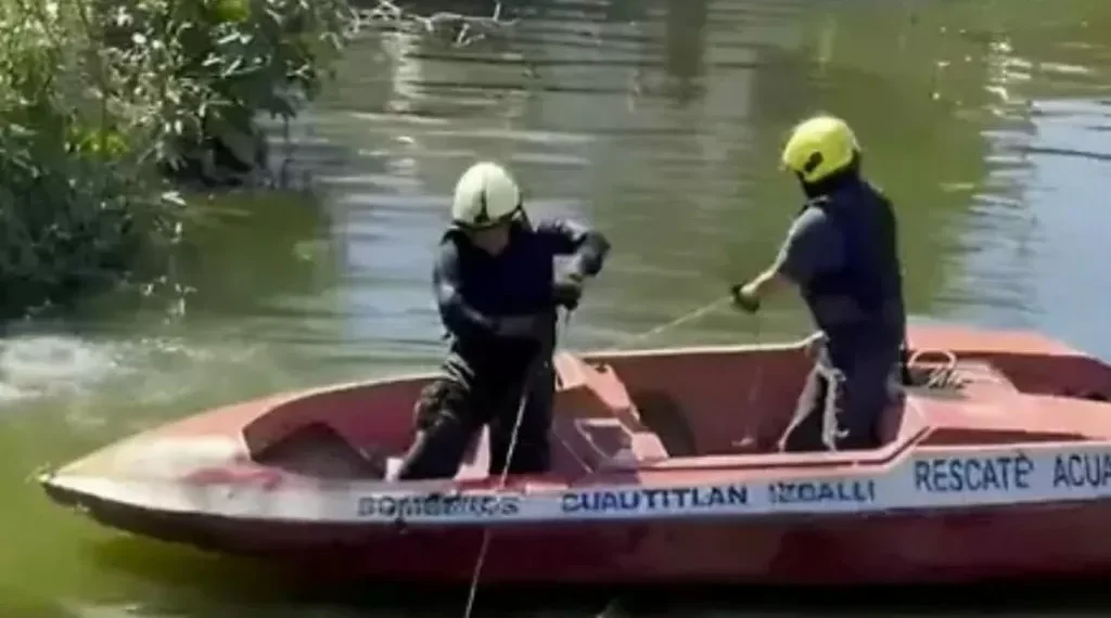 Localizan cuerpo en río de Cuautitlán, Edomex, después de tres días de labores de salvamento