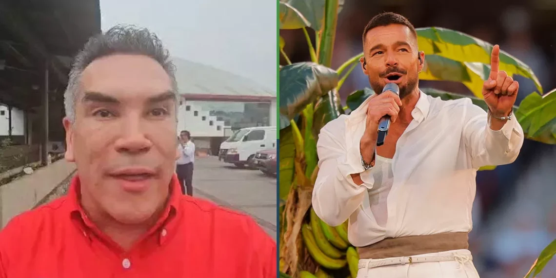 Alito Moreno asegura que Ricky Martin traía exuberante bótox en el Super Bowl