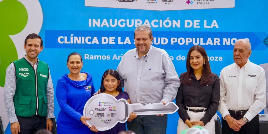 Inauguran segunda Clínica de la Salud Popular en Ramos Arizpe