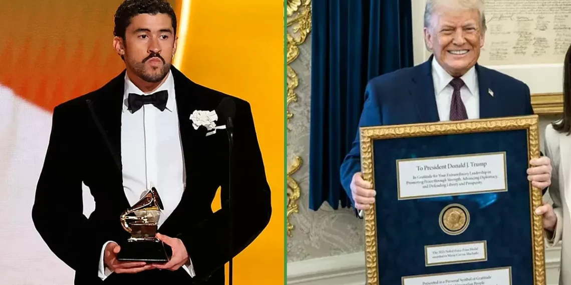 EU cancelará Visa a Bad Bunny inclusive que le regale el Grammy a Donald Trump