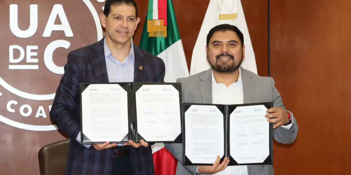 Buscan IEC y UA de C involucrar a universitarios en proceso electoral 2026